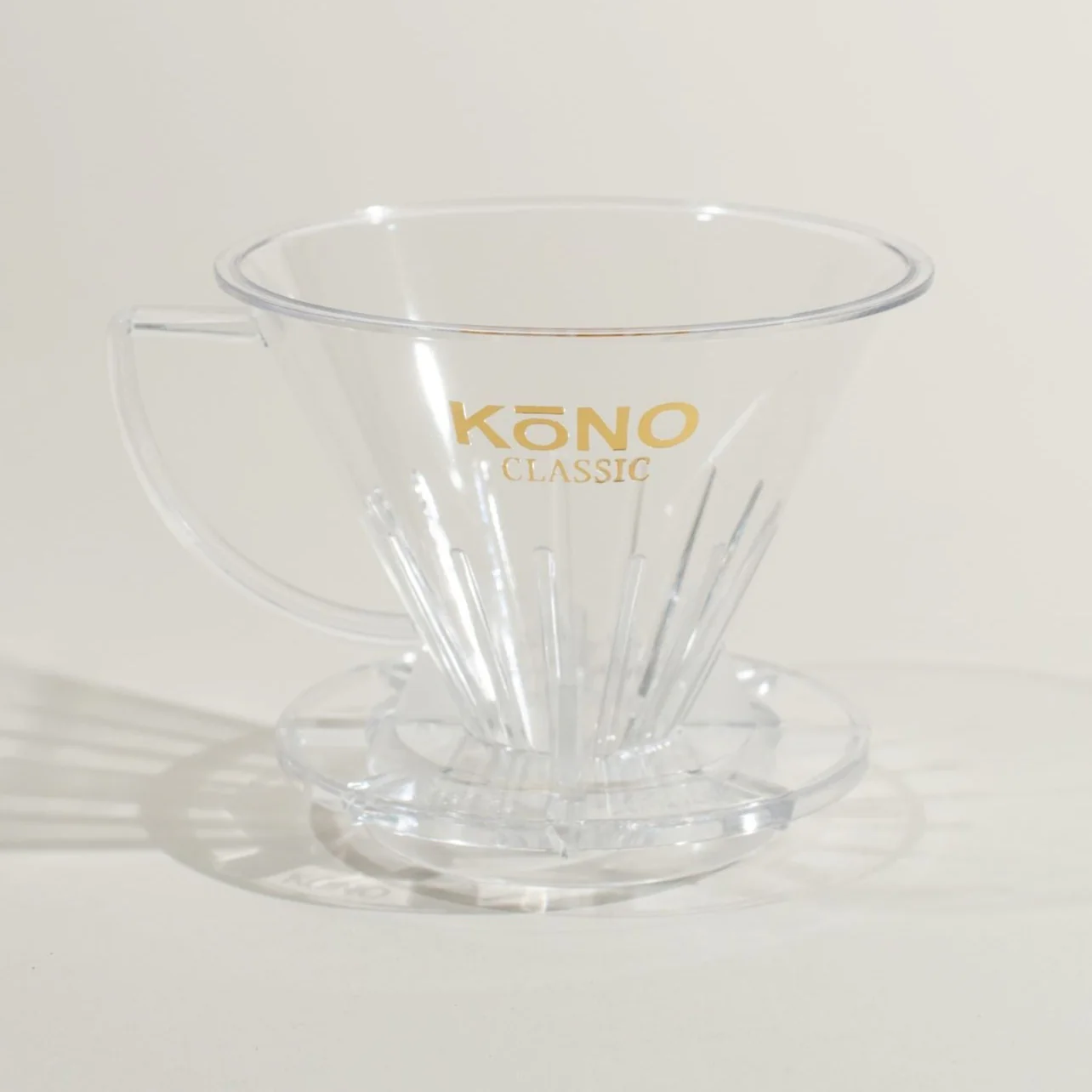 Kono - Meimon MD-41 Plastic Dripper Clear - 4 cup - Image 2