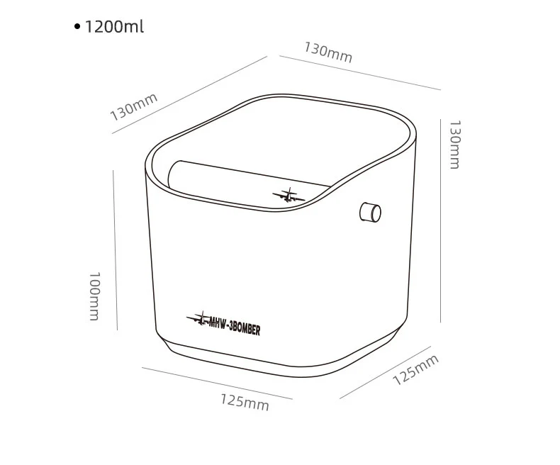MHW-3BOMBER - Square Knock Box 1.2L - Image 7
