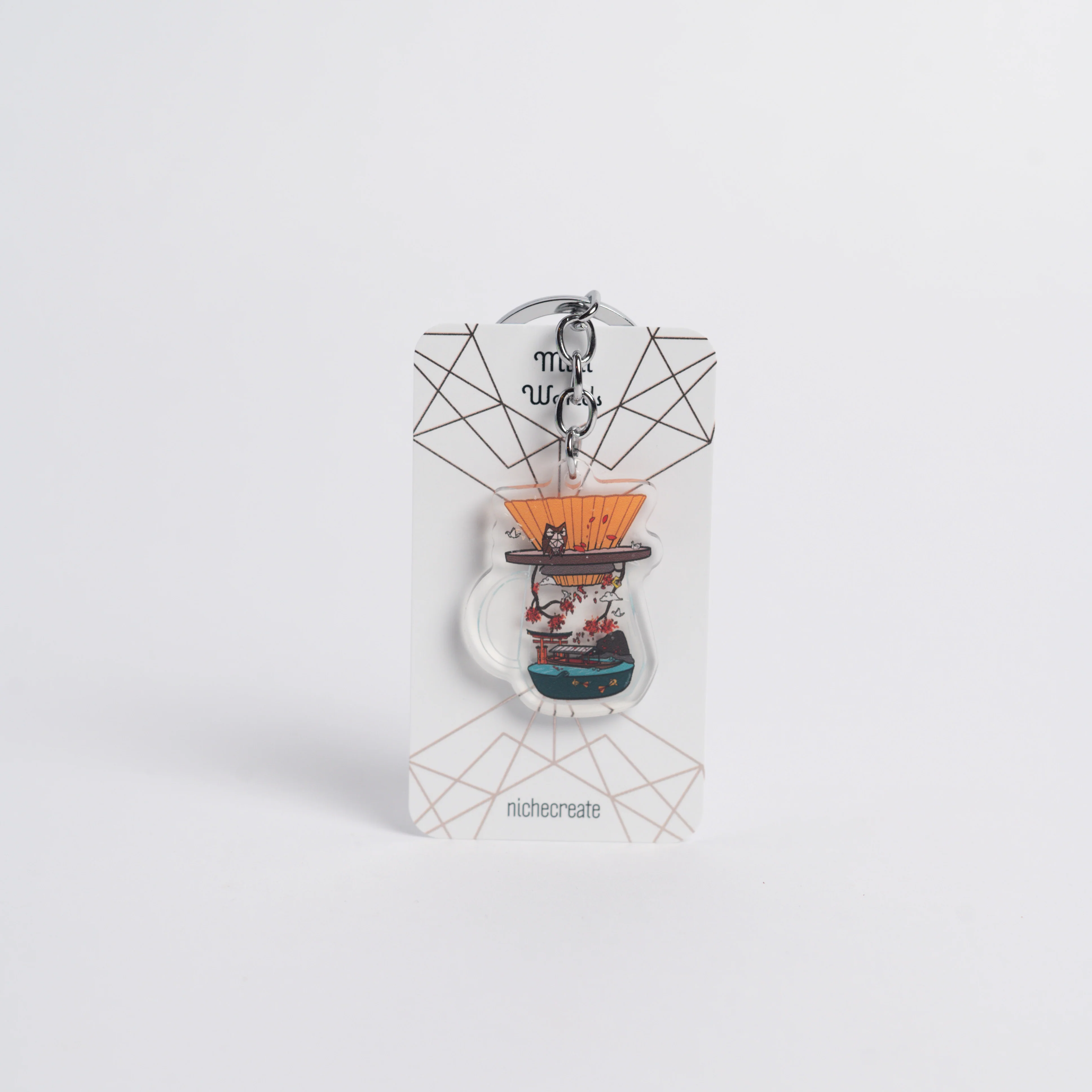 Niche Create - Origami Mini World Keychains - Image 3